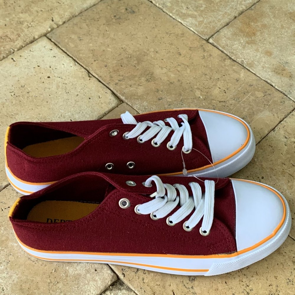 Dept 222 red sneakers - 7.5